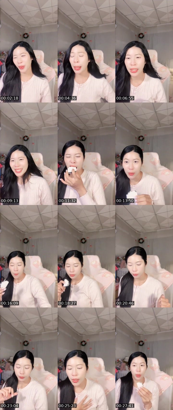 Contact-sheet preview of [Pink]  Pimmaji🐝 🎀's MICO Live recording