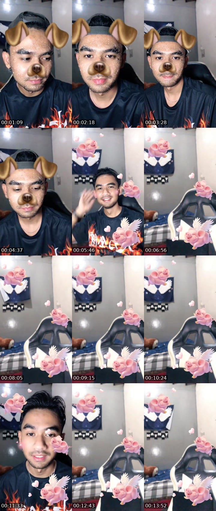 Contact-sheet preview of Tamtamᶻᴿ👑💎's MICO Live recording