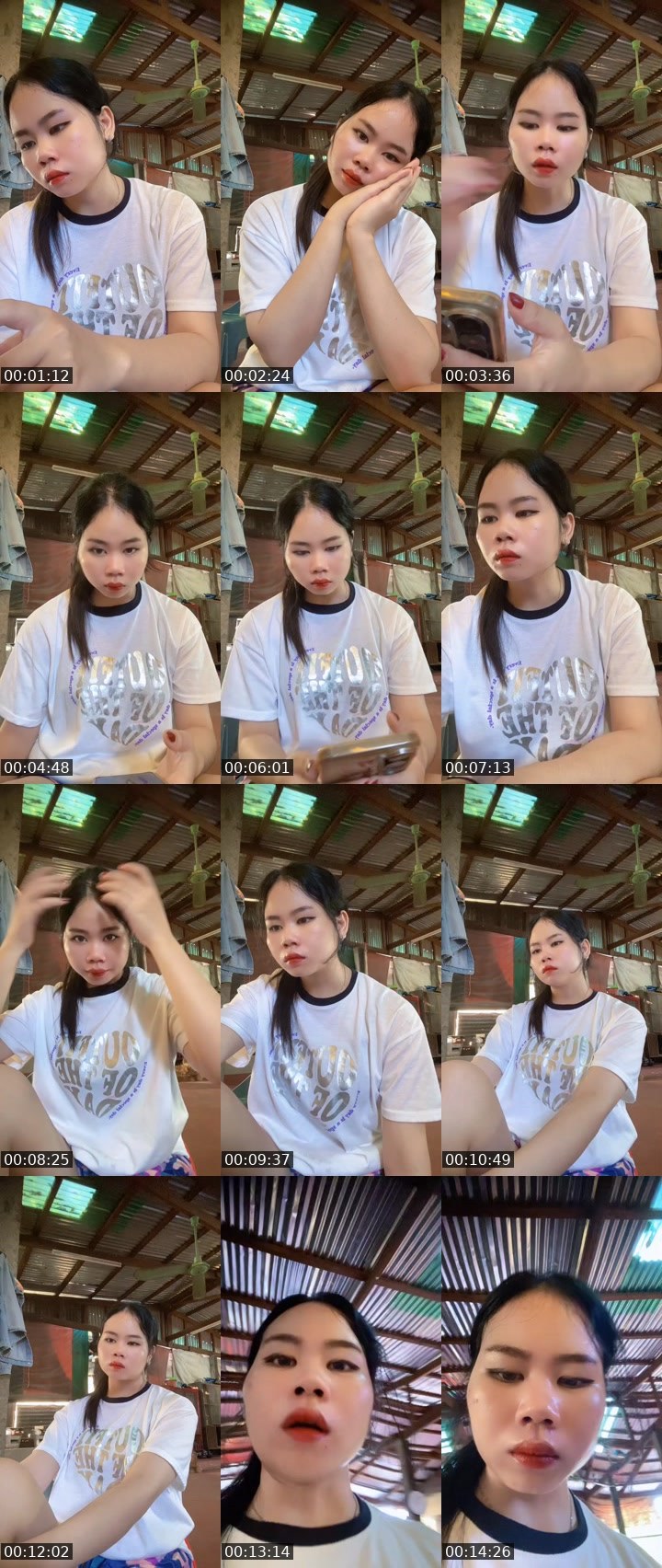 Contact-sheet preview of 🐚หวาน🌻{BRB }🌷's MICO Live recording
