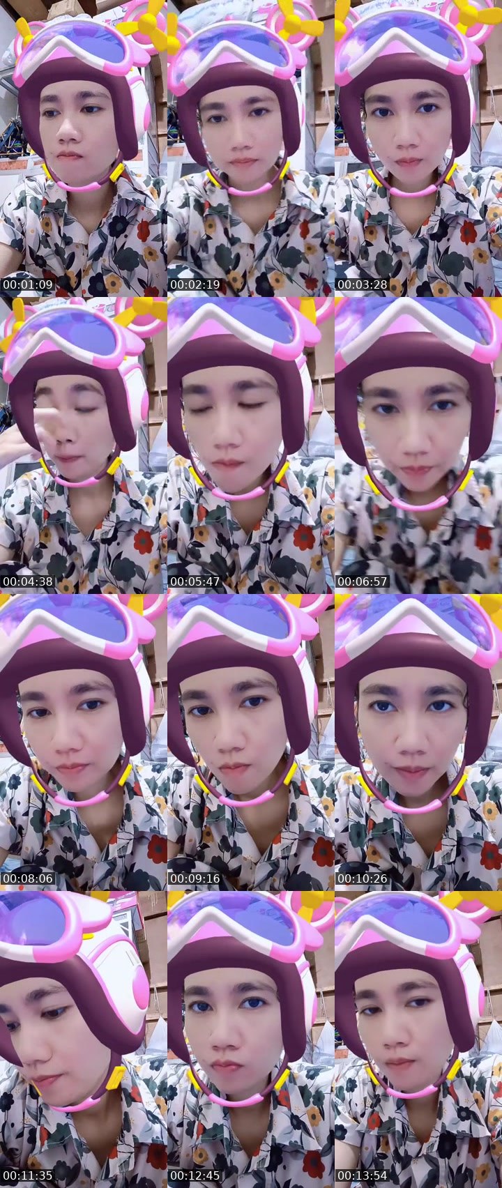Contact-sheet preview of dd queenᴮᵀᶜ's MICO Live recording