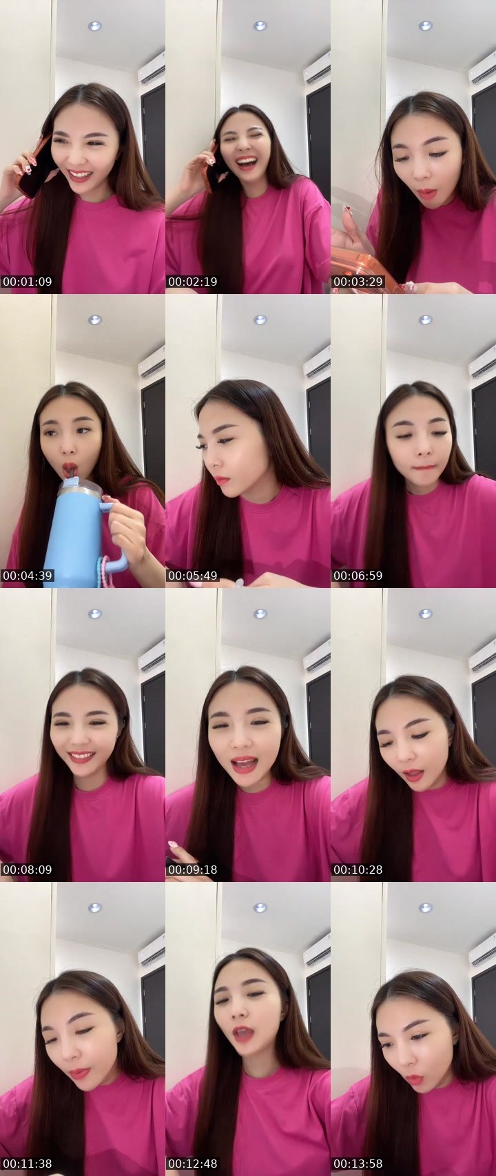 Contact-sheet preview of ᴿᴴ Soyoo ❤️‍🔥's MICO Live recording