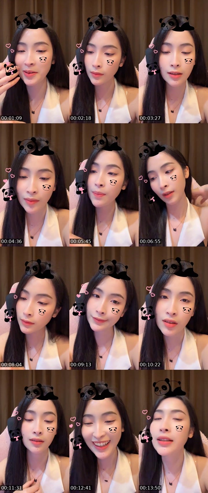 Contact-sheet preview of New VJ PRAEW🐾🍇's MICO Live recording