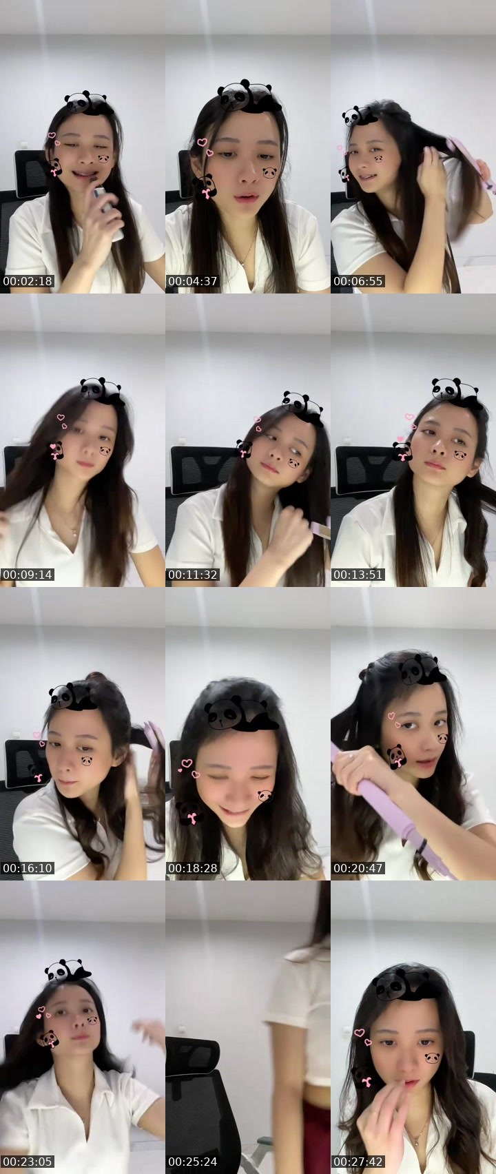 Contact-sheet preview of ᶜʳᵒʷdora's MICO Live recording