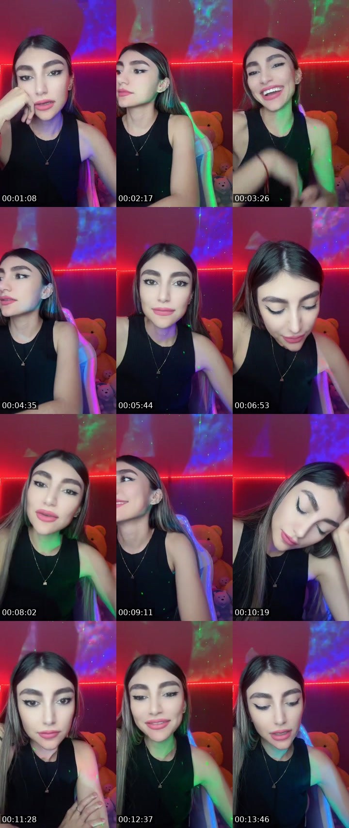 Contact-sheet preview of 🦋❥🌙𝐼𝓃𝒶🧝🏻‍♀️ᴹᵃᵍ👑's MICO Live recording