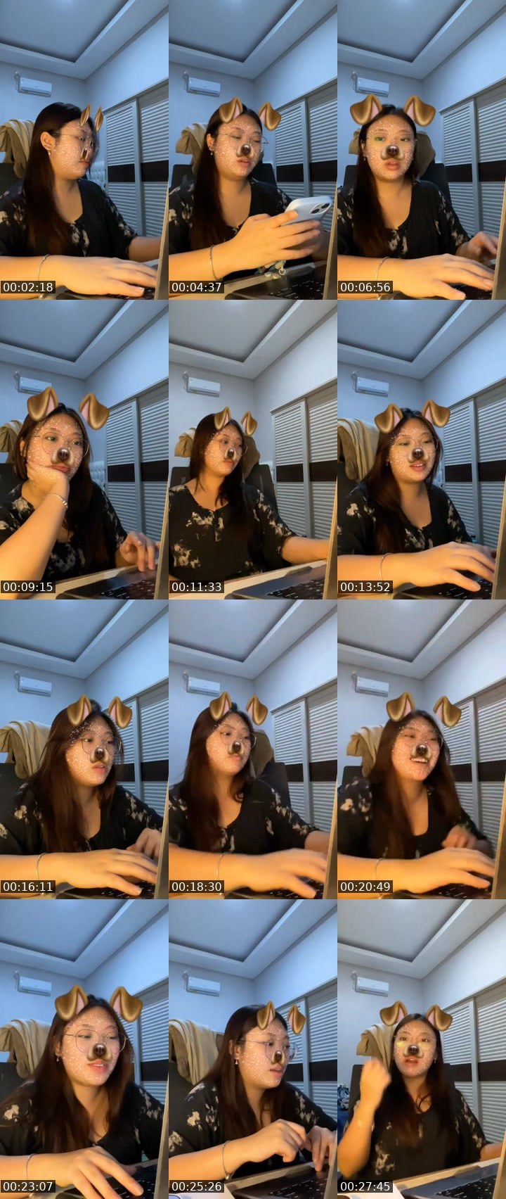 Contact-sheet preview of ᴳ⁶Gabᴵᵀ-42K🫰🏻❄'s MICO Live recording