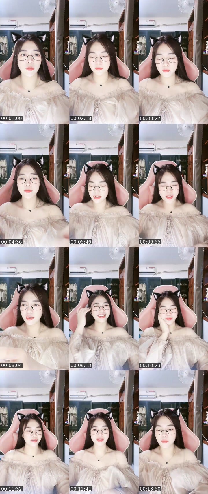 Contact-sheet preview of Zoiii Nè 💕's MICO Live recording