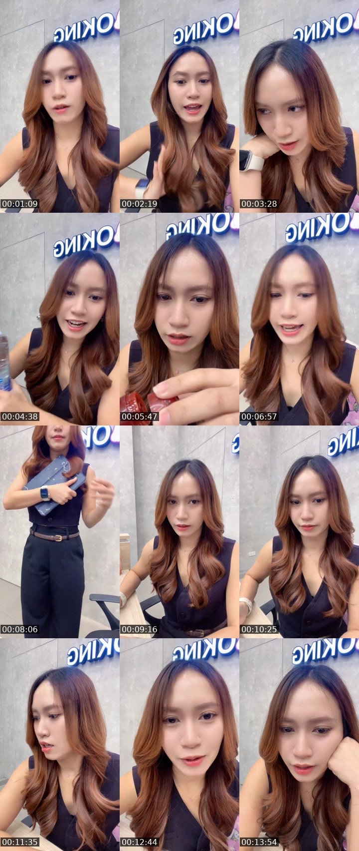 Contact-sheet preview of [🧋] New vj - ขนมผิง 🍒's MICO Live recording