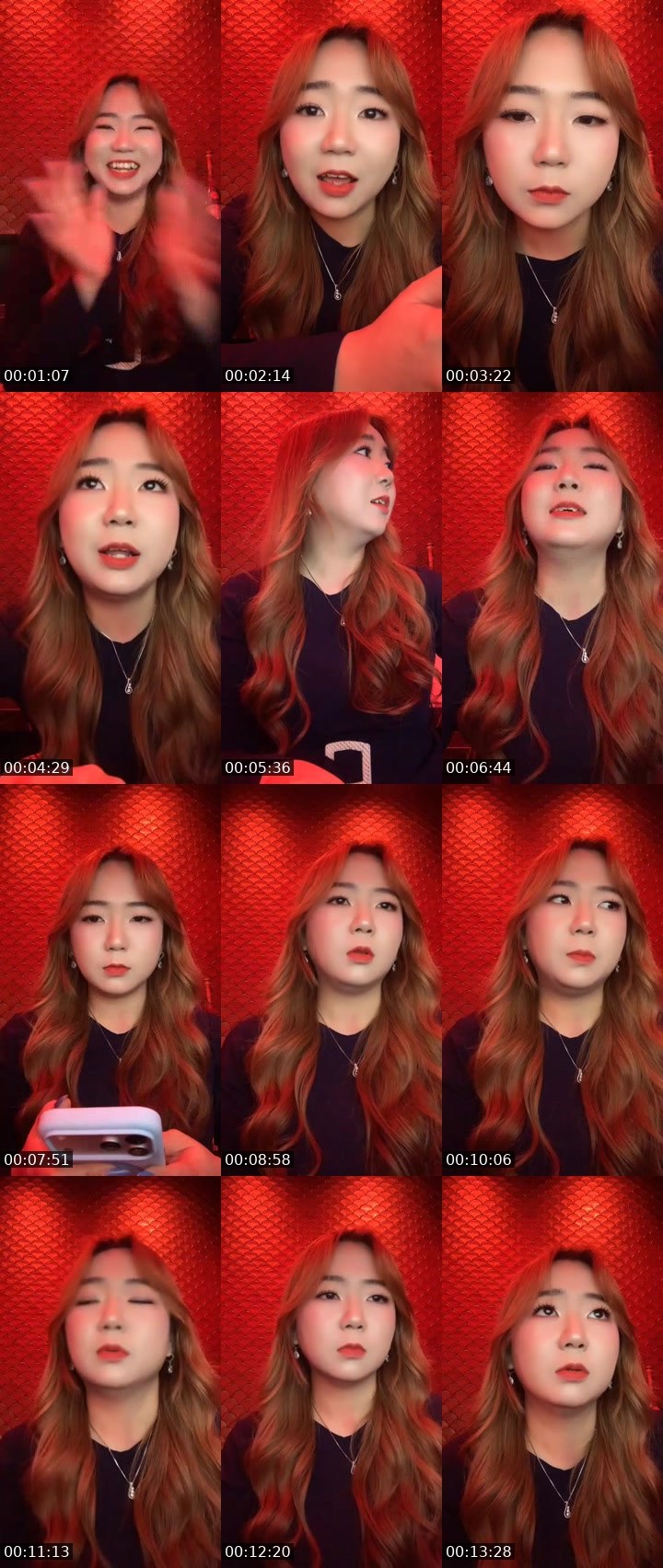 Contact-sheet preview of ᴸᴹ Aulia 🕊️'s MICO Live recording