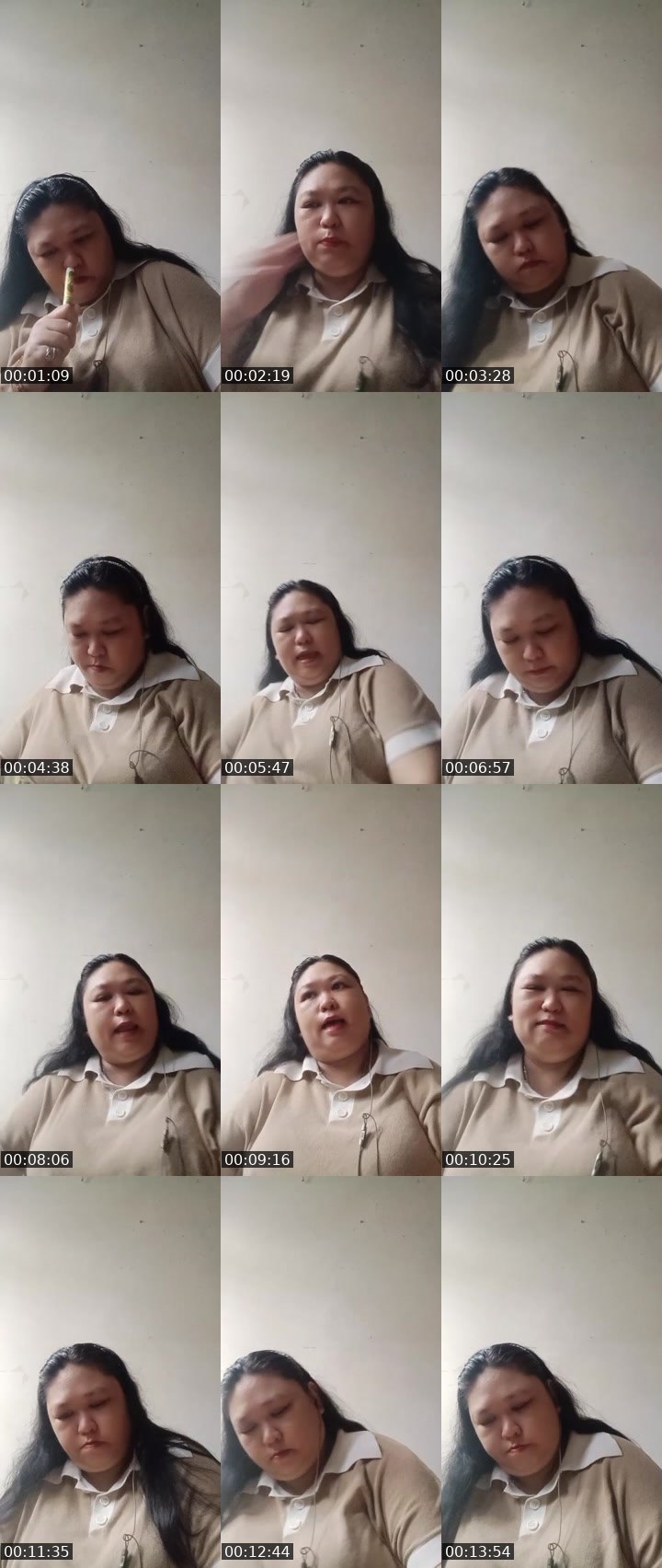 Contact-sheet preview of PK25/19.45🅕🅜Chen Ailing's MICO Live recording