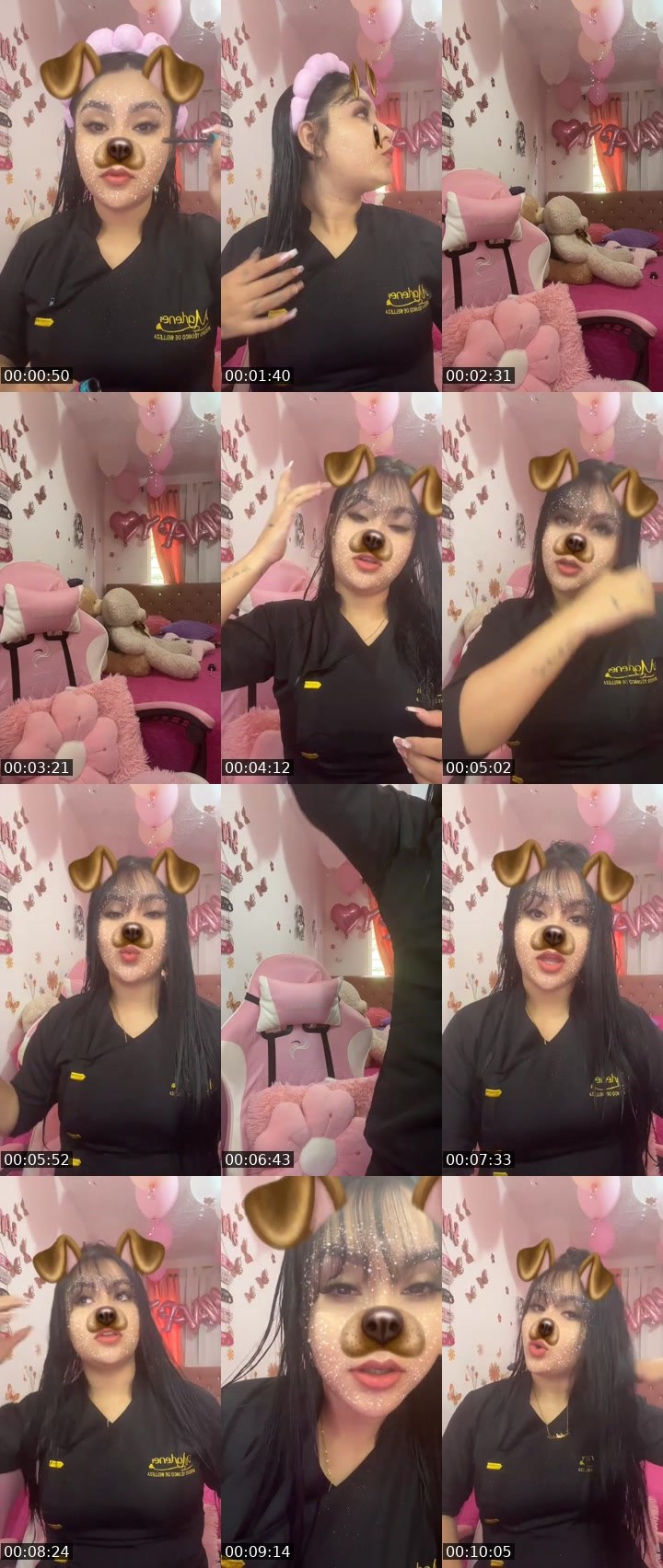 Contact-sheet preview of 👳🏻‍♂️•S A M Y•💕's MICO Live recording
