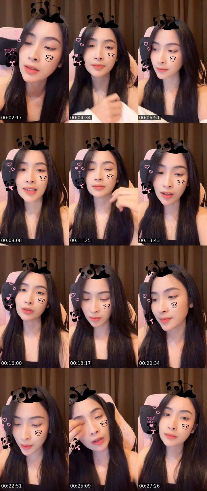 Contact-sheet preview of New VJ PRAEW🐾🍇's MICO Live recording