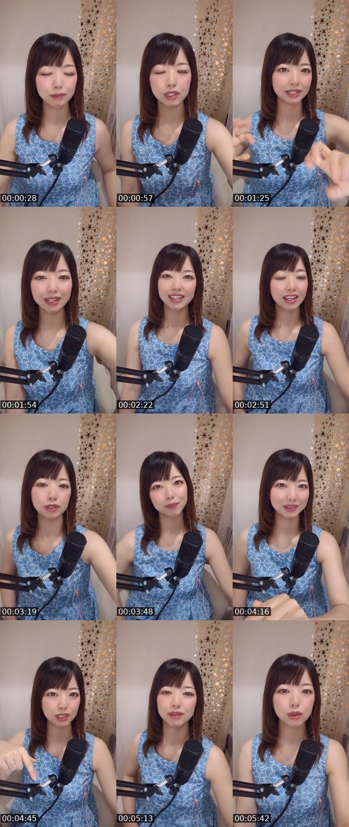 Contact-sheet preview of みあ🩵💍's MICO Live recording