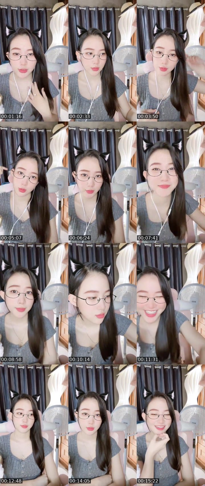 Contact-sheet preview of -27k🐮Thybaobei's MICO Live recording