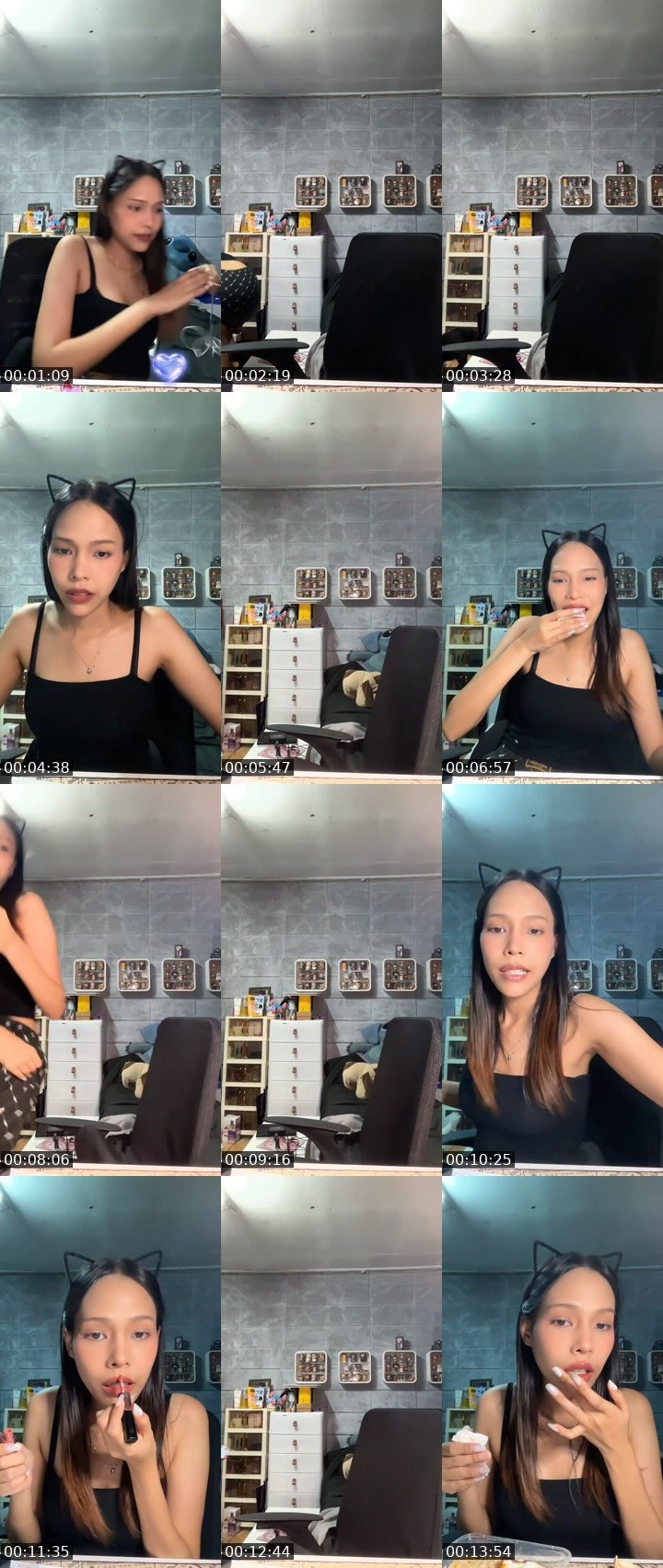 Contact-sheet preview of มิสมิ้นท์🌻 • [BRB New VJ]'s MICO Live recording