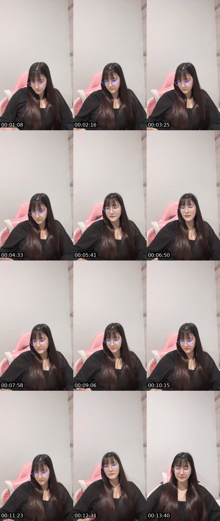 Contact-sheet preview of [Pink] JoomJoom 5⭐️T's MICO Live recording