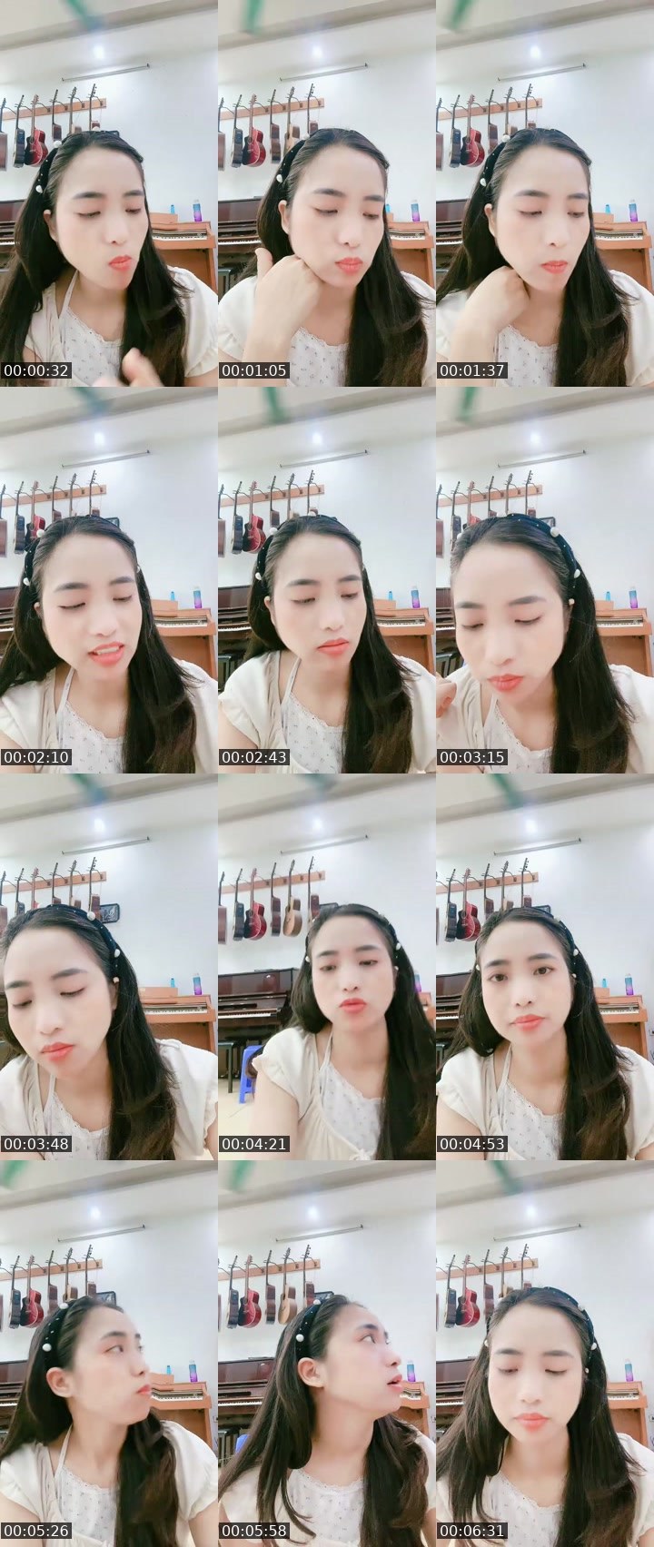Contact-sheet preview of Nấm Bolero🎹's MICO Live recording