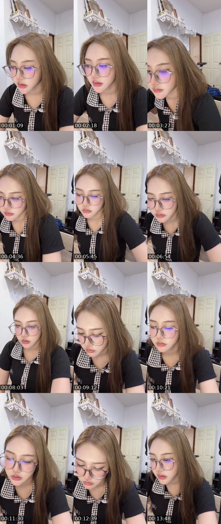 Contact-sheet preview of [🧋] milktea New vj - นว 🐰's MICO Live recording