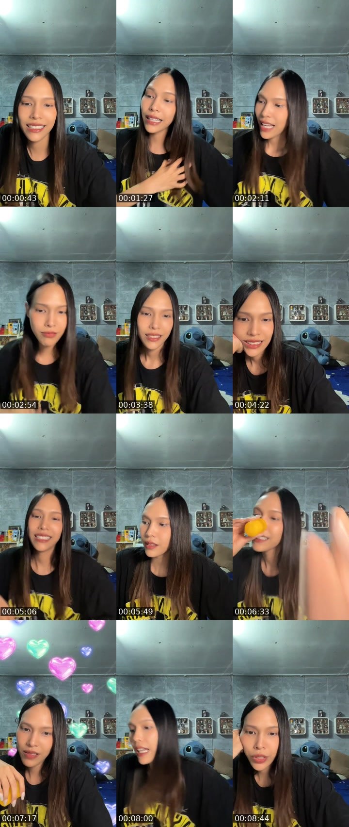 Contact-sheet preview of มิสมิ้นท์🌻 • [BRB New VJ]'s MICO Live recording