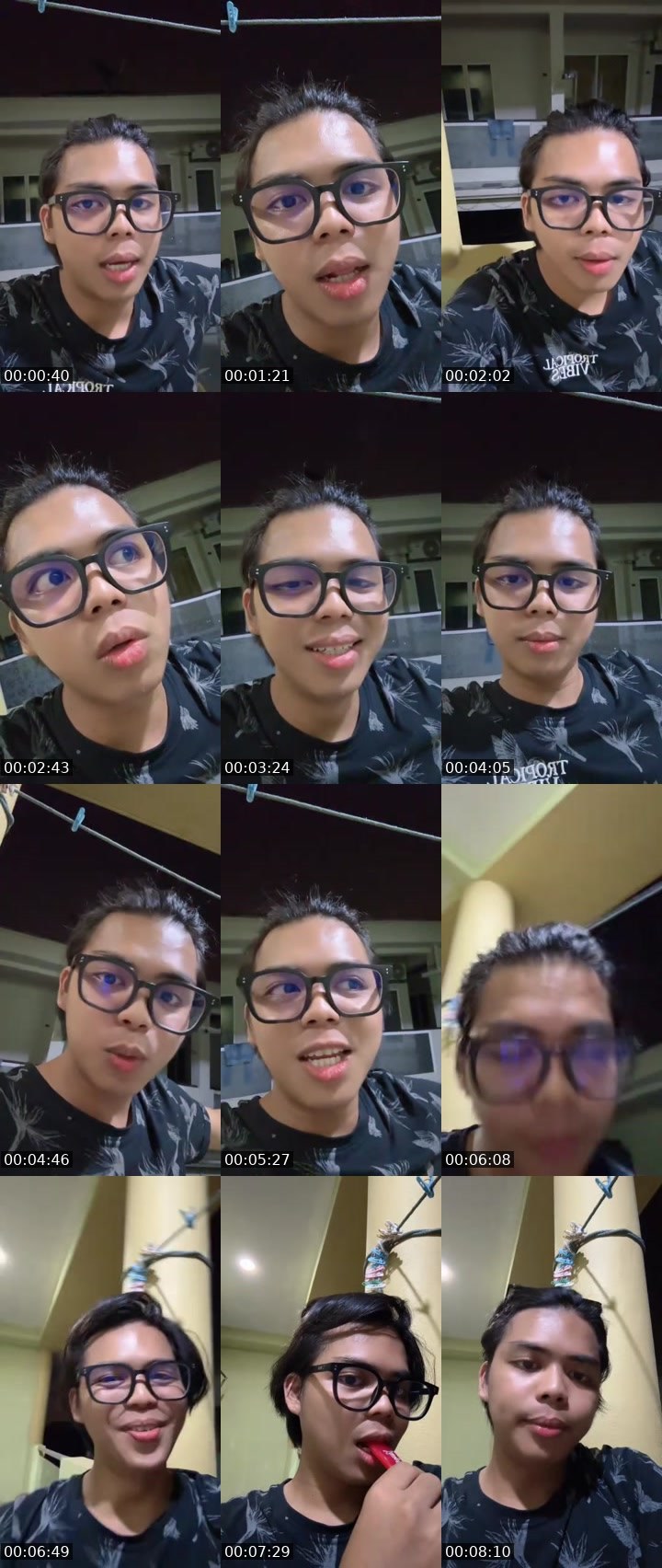 Contact-sheet preview of LYDIA RAINBOW's MICO Live recording