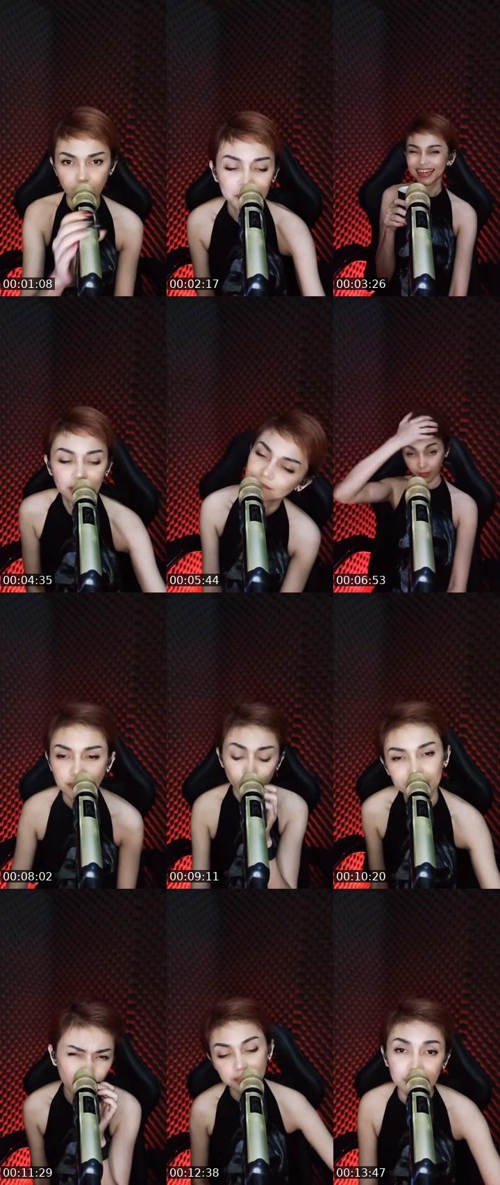 Contact-sheet preview of ༭Ðઙ̬̐ᥑ𓏲ּ𝄢Beautyona's MICO Live recording