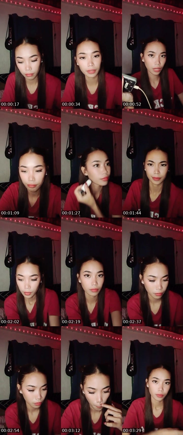 Contact-sheet preview of ☪️ÇHÍNÉÉ 🍀MHA7741's MICO Live recording