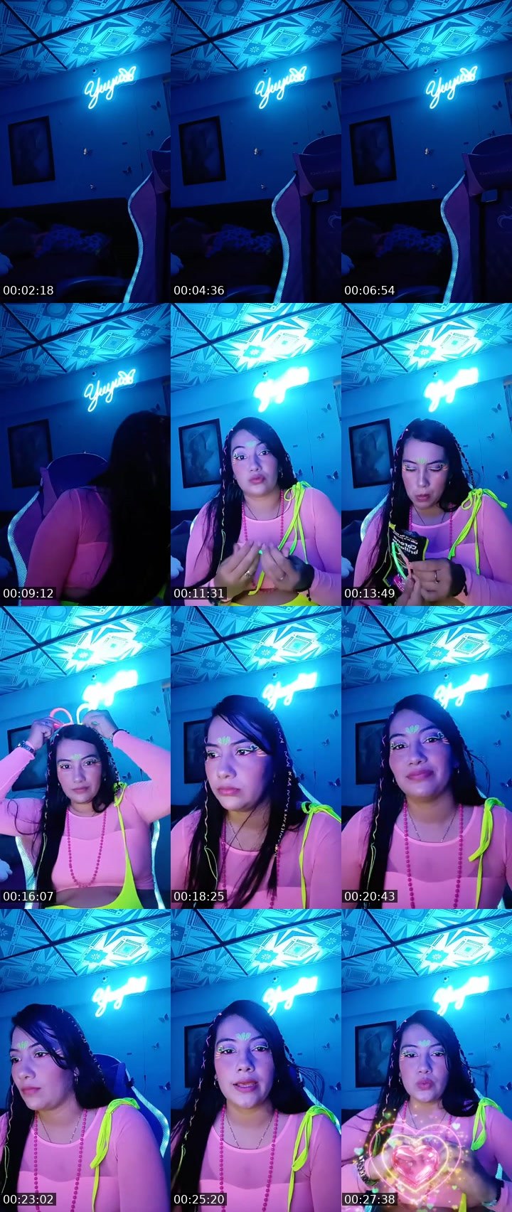 Contact-sheet preview of ᵂᴬ🥃🦀ʸ¥น¥น's MICO Live recording
