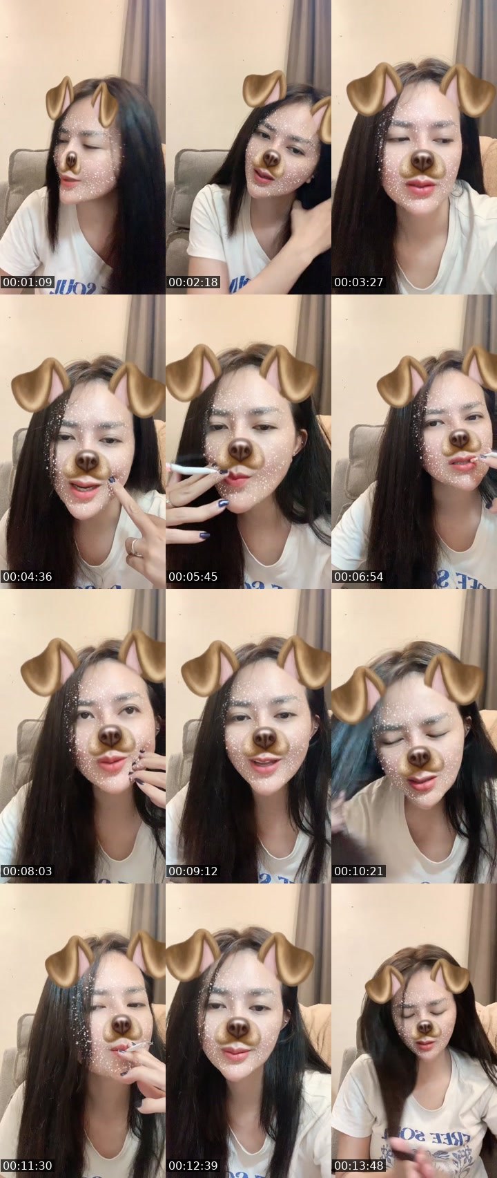 Contact-sheet preview of lid's MICO Live recording