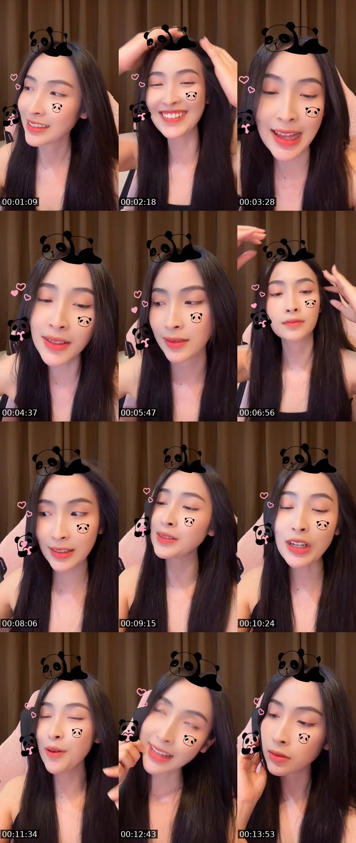 Contact-sheet preview of New VJ PRAEW🐾🍇's MICO Live recording