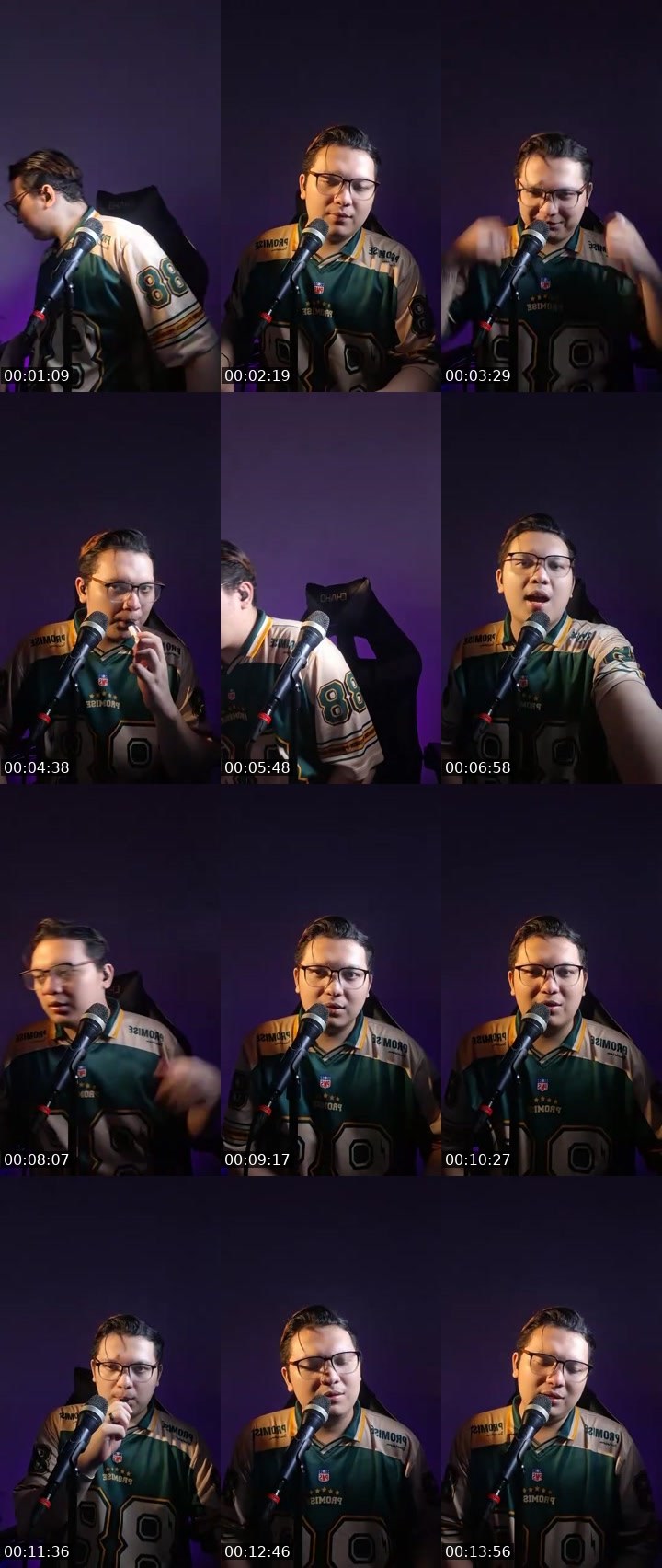 Contact-sheet preview of 🐻Josiaᴮᵉᵃʳ🎙's MICO Live recording