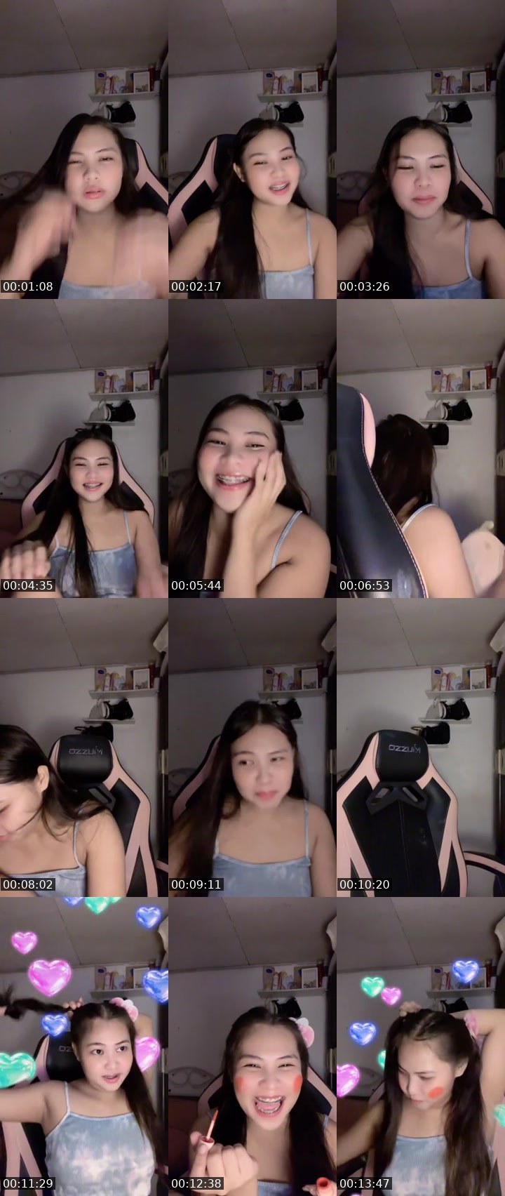 Contact-sheet preview of 🐼Riri ♕ͧᵏ🎱ᵂᵃᵛᵉ's MICO Live recording