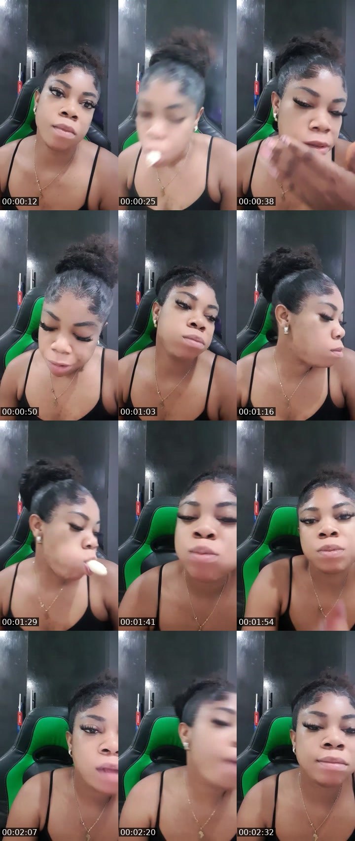 Contact-sheet preview of 💰👑🅰️nnabunny®😷🦅's MICO Live recording