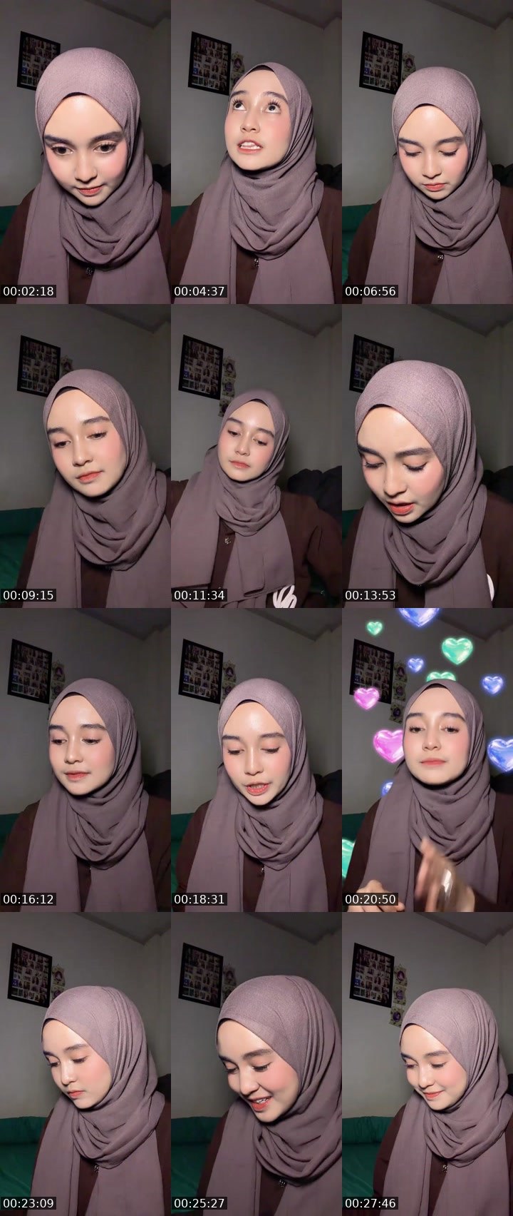 Contact-sheet preview of ᴀғɪᴋᴀ ᴴᴳ🧏🏻‍♀️'s MICO Live recording