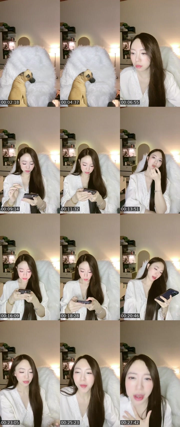 Contact-sheet preview of |🎀|ᴹ Rii⁷⁷⁷ (小宝贝） -10k's MICO Live recording