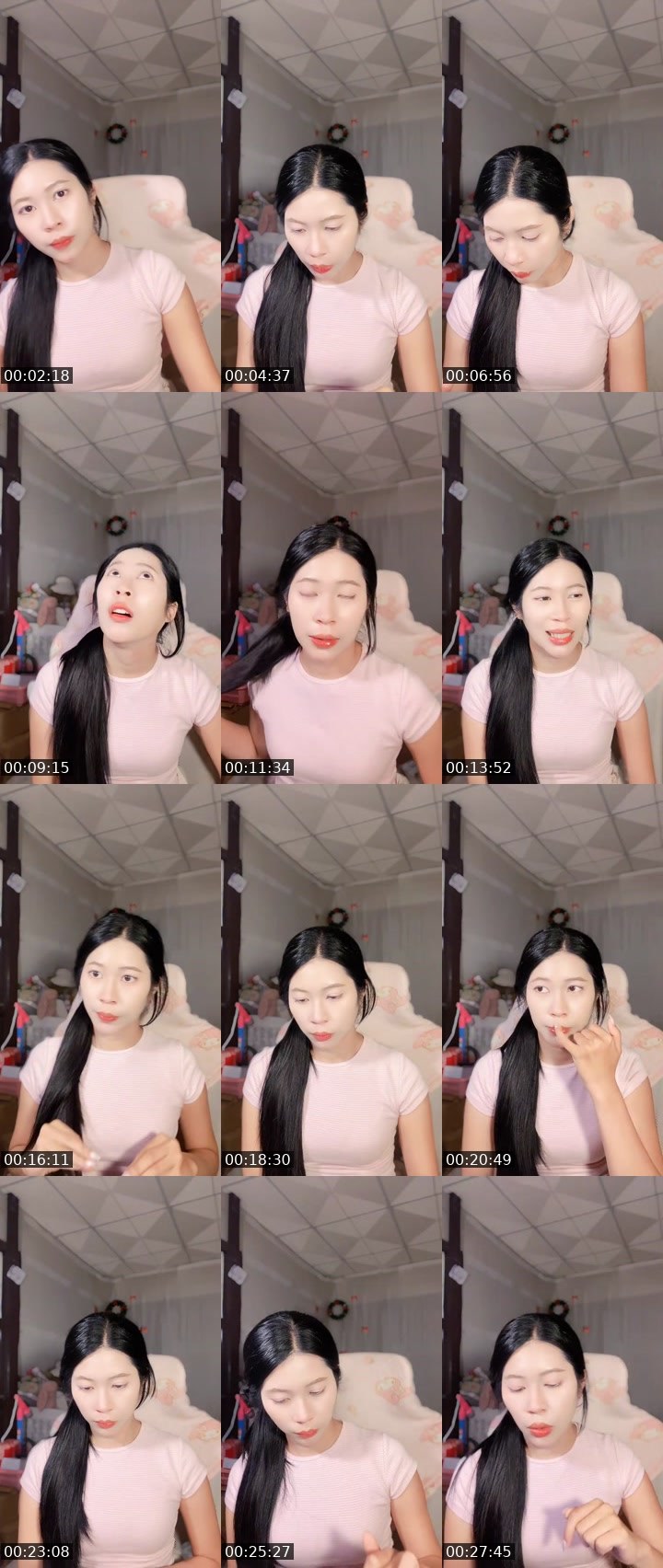 Contact-sheet preview of [Pink]  Pimmaji🐝 🎀's MICO Live recording