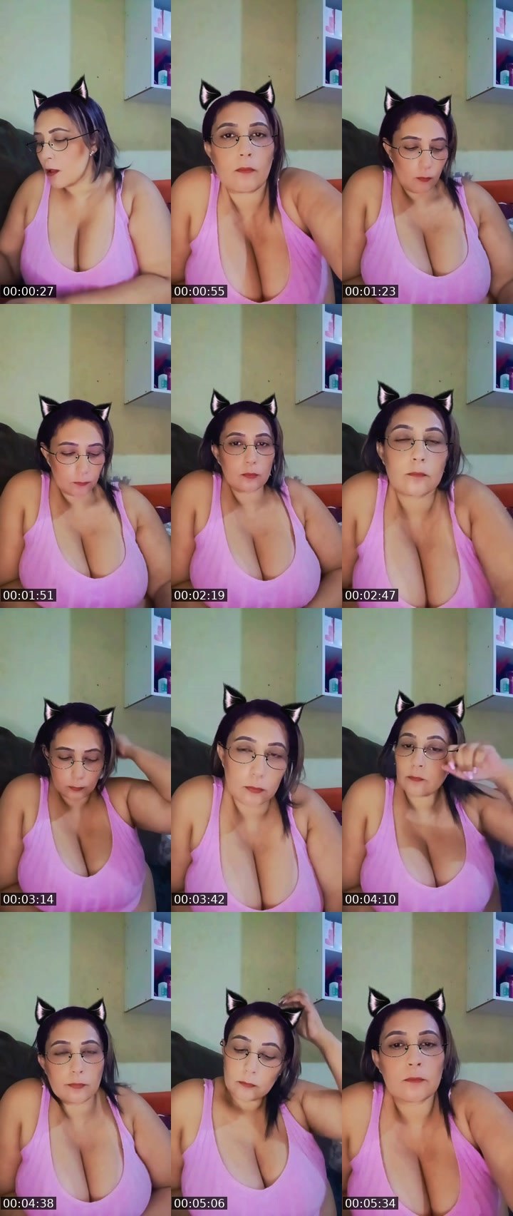 Contact-sheet preview of 🦈❣️Imperatriz1️⃣🆙 🐾🫦🍭's MICO Live recording