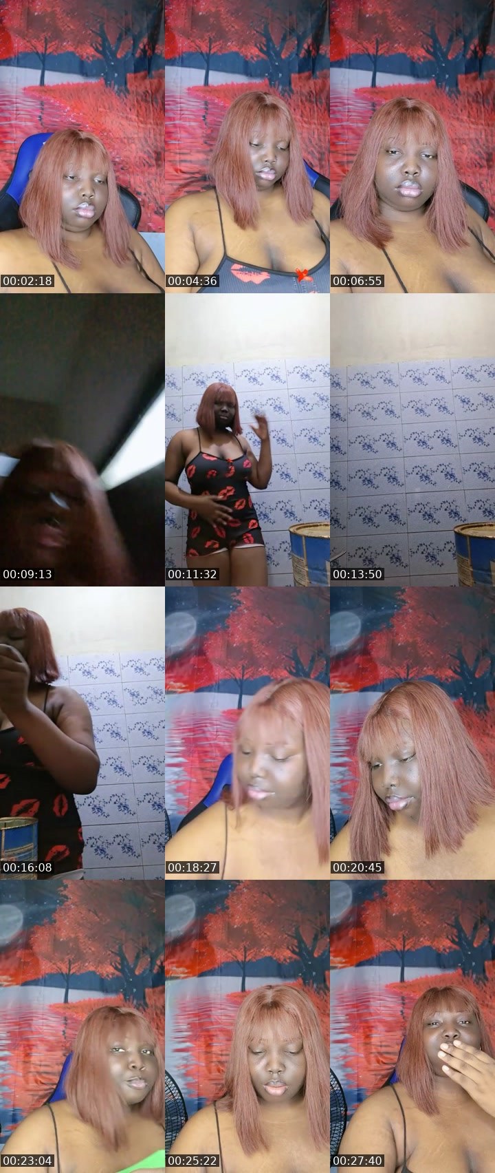 Contact-sheet preview of ❤️🐽𝐓𝐑𝐈🅒𝐈𝐀🍫🫦🥷🏾🛠's MICO Live recording
