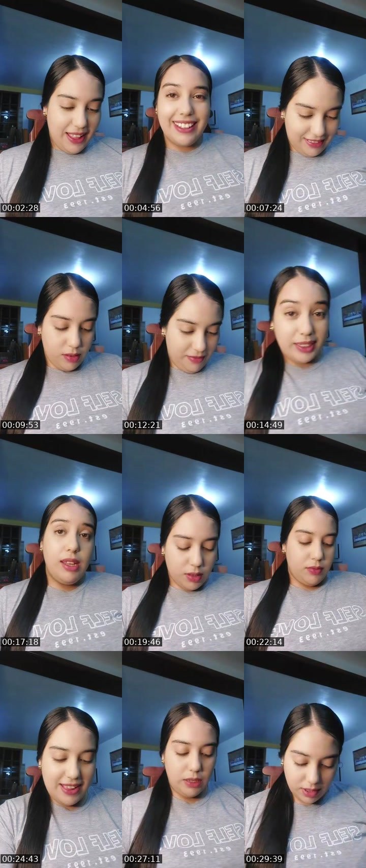 Contact-sheet preview of 🦅🍧𝐆𝐄𝐍𝐄💘's MICO Live recording