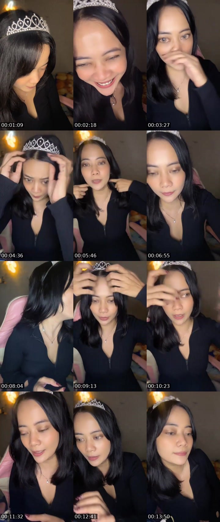 Contact-sheet preview of ᴸᵐ Chika ˣ ᵐᵒᵒⁿ🌕✨'s MICO Live recording