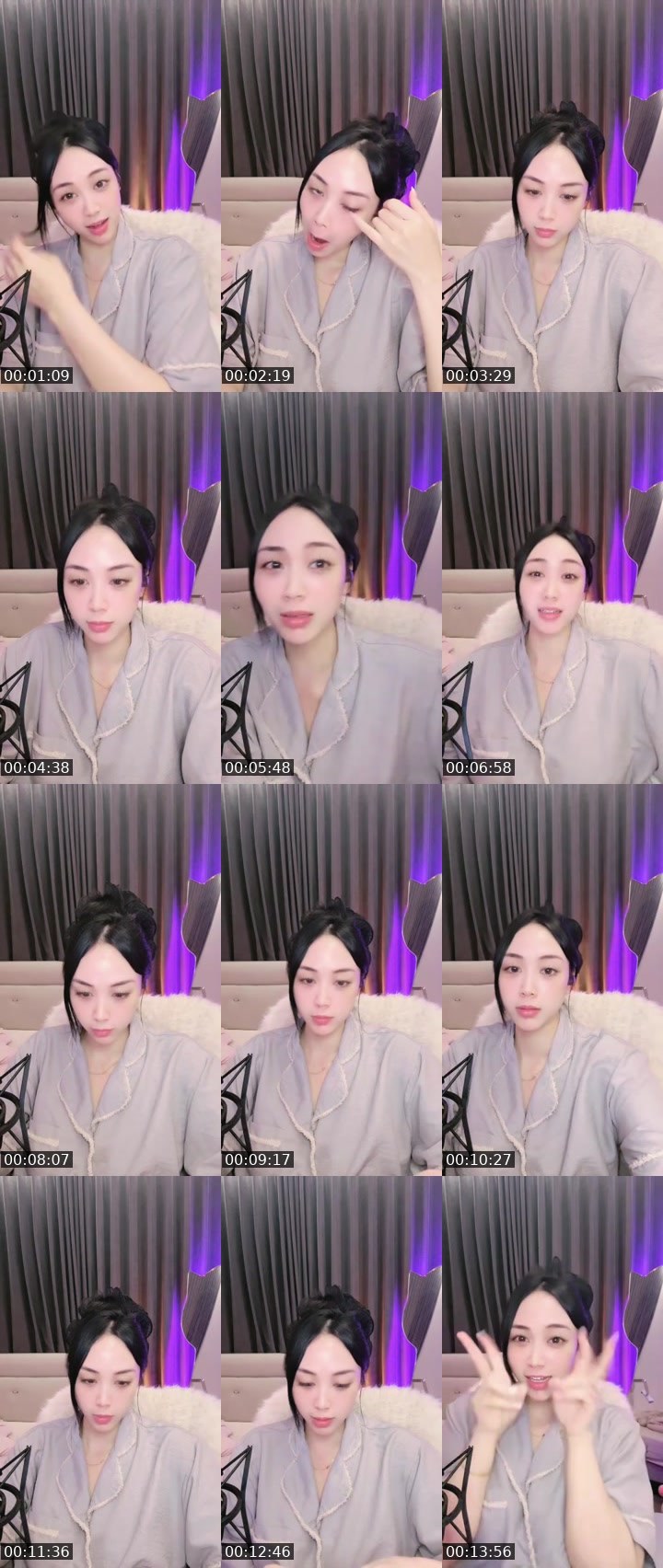 Contact-sheet preview of ⚡️🎀Tiểu Linhh  🥷🏻💕's MICO Live recording