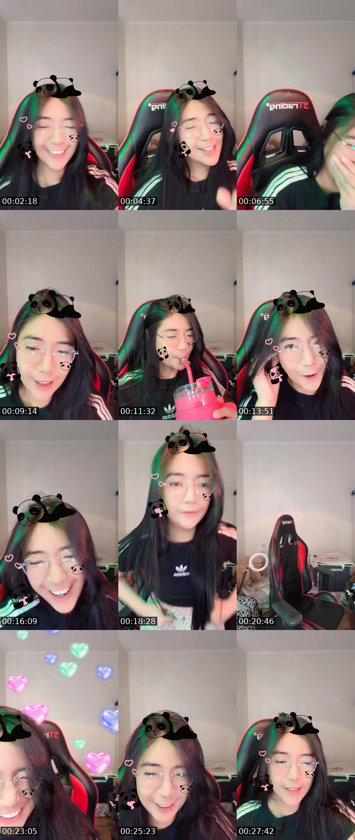Contact-sheet preview of ❖ Oca ᴺᵒᶻᵃ🐇🐮🔥's MICO Live recording