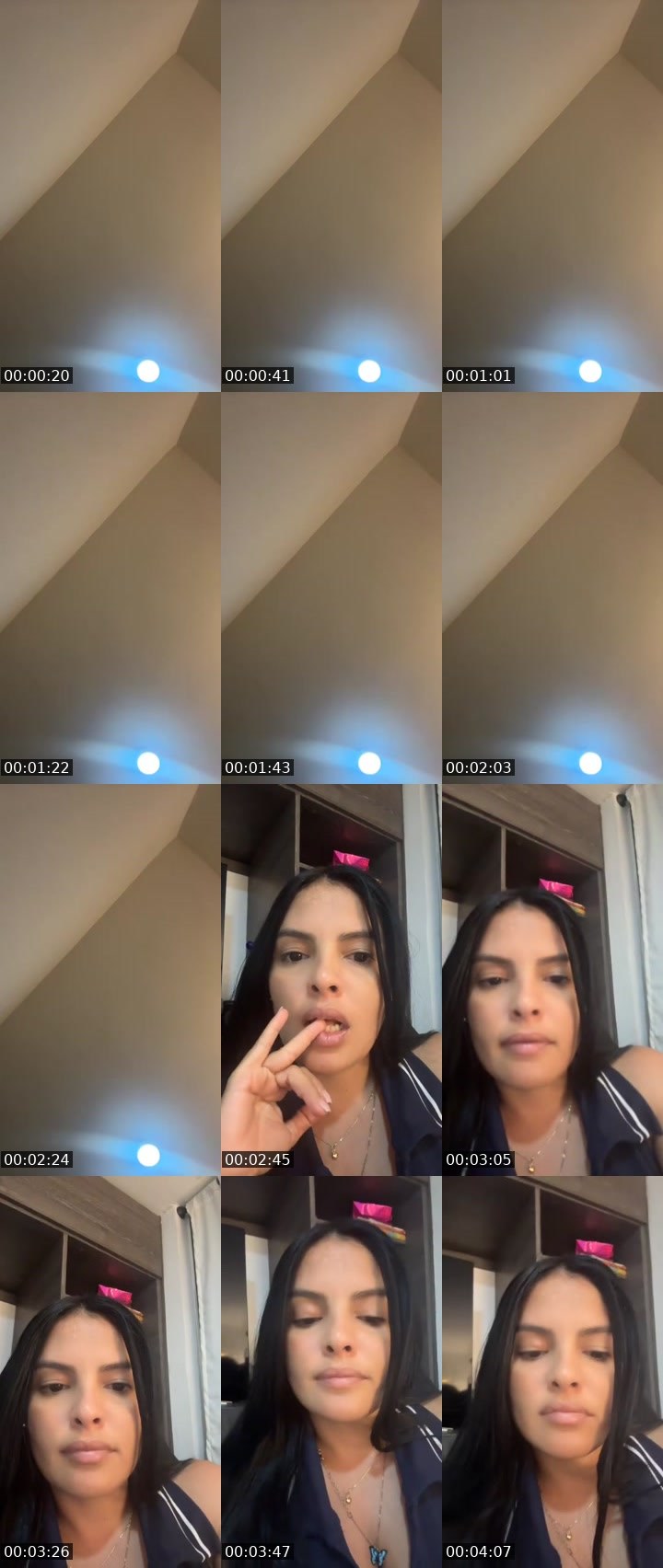 Contact-sheet preview of 🦋 Caro 🇻🇪ᶠ⁵⁰⁴'s MICO Live recording