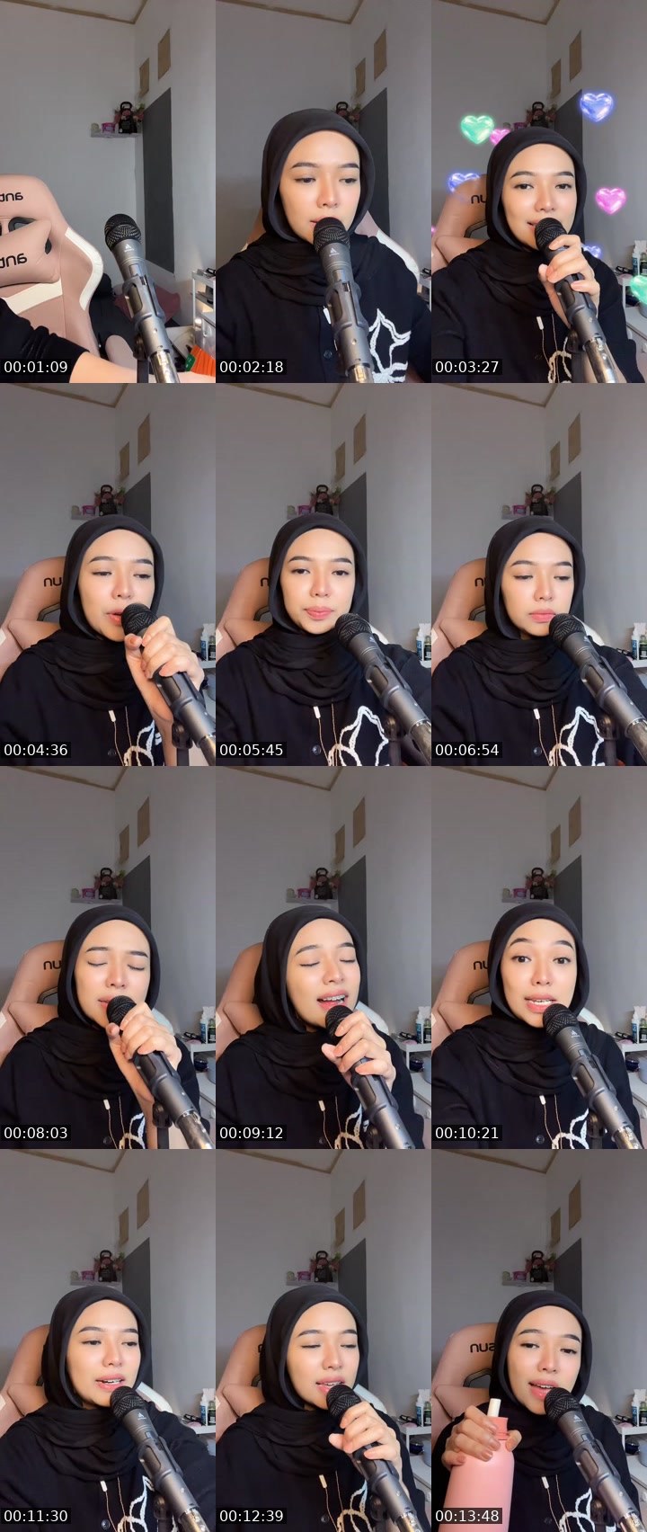 Contact-sheet preview of 🎤Ninaaa [T-REX]🦖's MICO Live recording