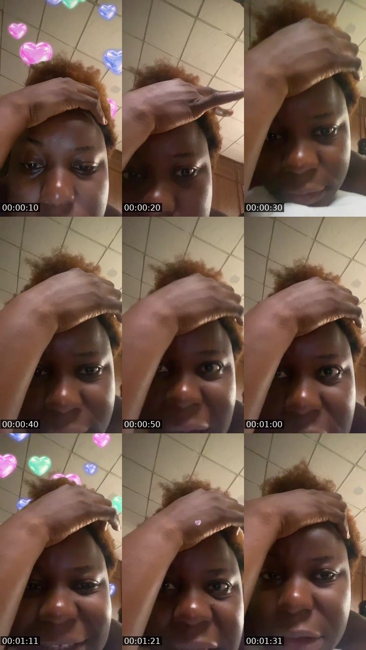 Contact-sheet preview of 𓄂BROWN♡SHUGA 𓆪্᭄'s MICO Live recording