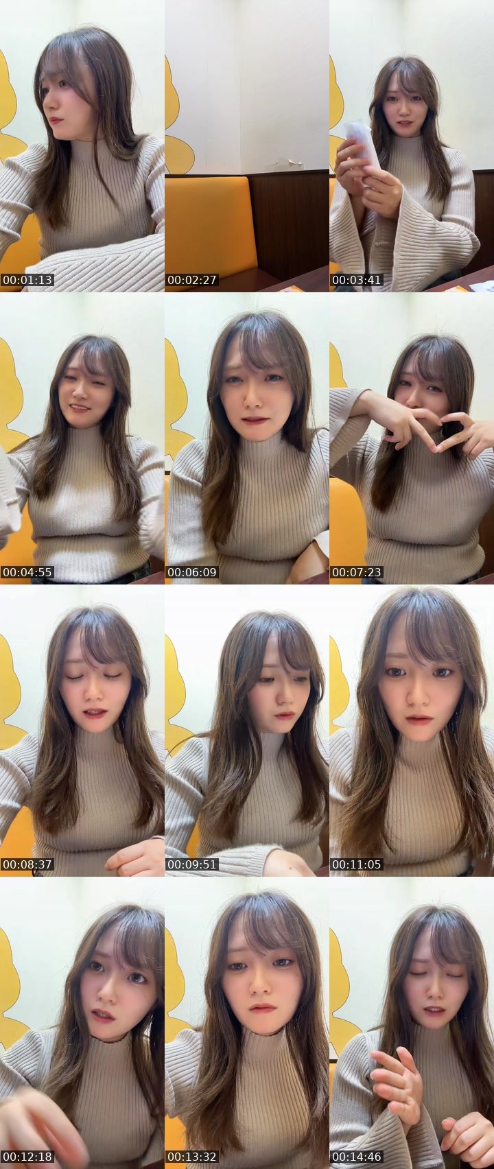 Contact-sheet preview of MUMU🌨🌼*･'s MICO Live recording