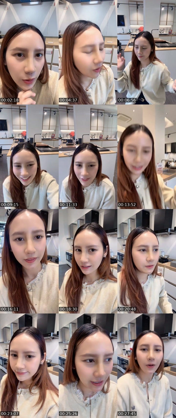Contact-sheet preview of [🧋] New vj - ขนมผิง 🍒's MICO Live recording