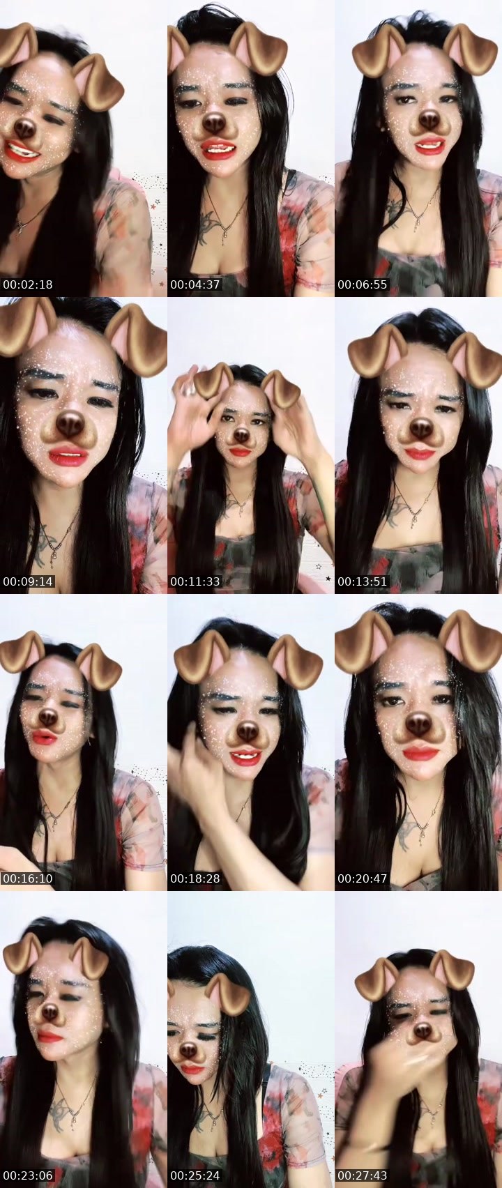 Contact-sheet preview of 💎ᶻᴿRatu wenda⁶ᵒˡᵈ👑's MICO Live recording