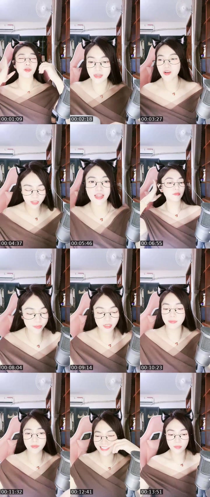 Contact-sheet preview of Zoiii Nè 💕's MICO Live recording