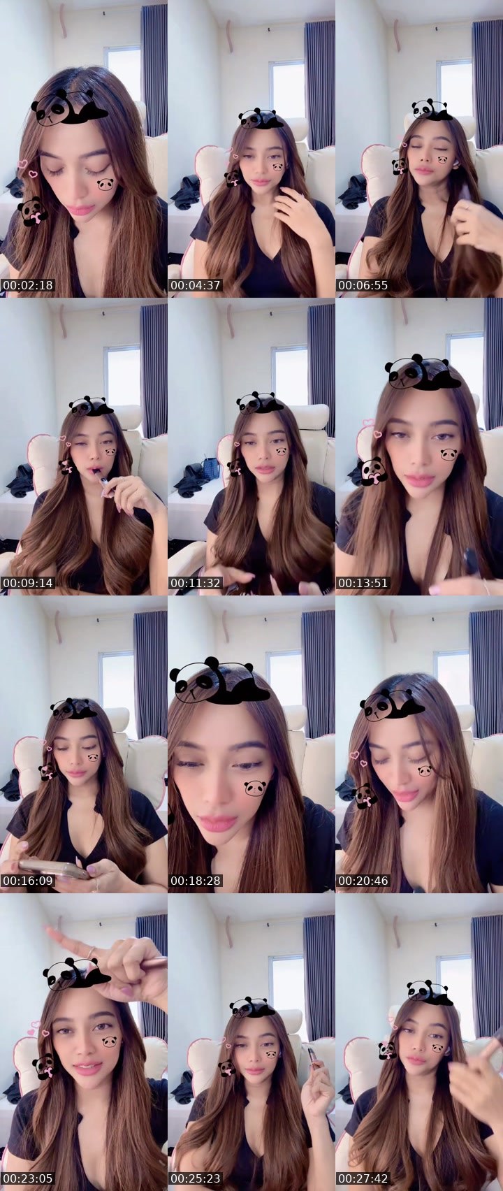 Contact-sheet preview of GISEL ᴱᴸᴵᵀᴱ 🍒✨🧊's MICO Live recording
