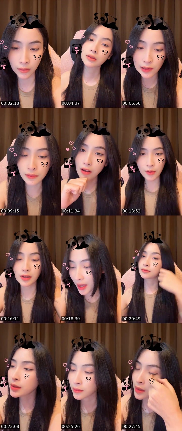 Contact-sheet preview of New VJ PRAEW🐾🍇's MICO Live recording