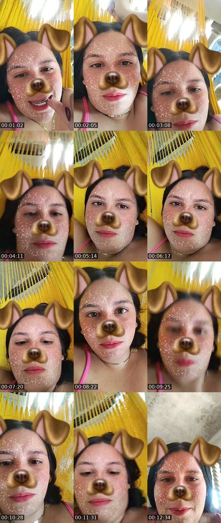 Contact-sheet preview of 𝓢ᴮ🔱 YINA👁️⃤❤️'s MICO Live recording